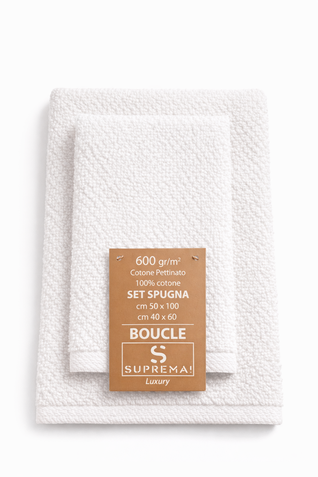 Asciugamani Boucle 1+1 ✨