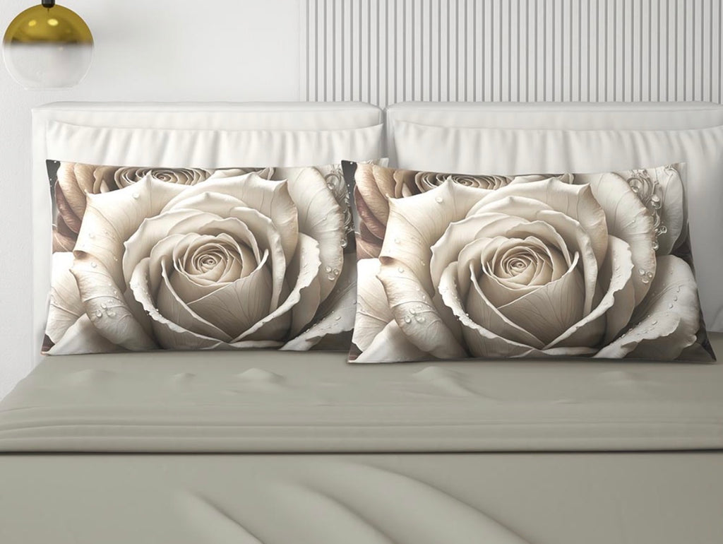 Completo letto matrimoniale con federe digitali ✨
